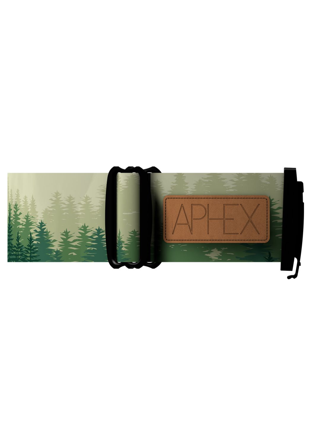 Aphex, Strap lunettes de ski unisexe forest print vert 