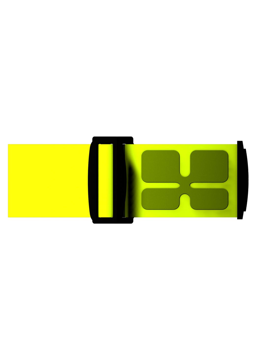 Aphex, Strap lunettes de ski unisexe Lemon Neon - Logo Lemon Neon jaune 