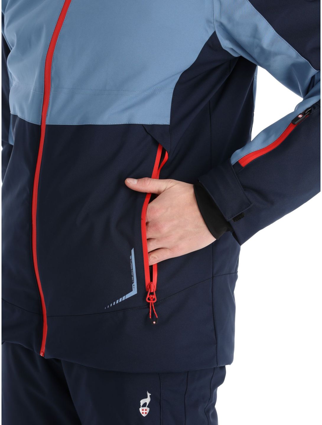 Aulp, Sando veste de ski hommes Storm Blue bleu 