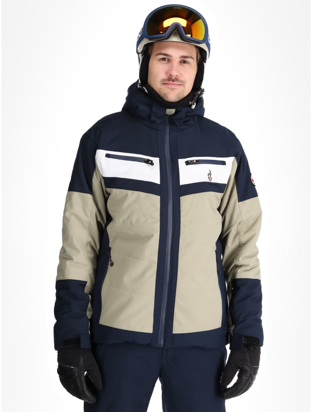 Aulp, Shane veste de ski hommes Light Kaki vert 