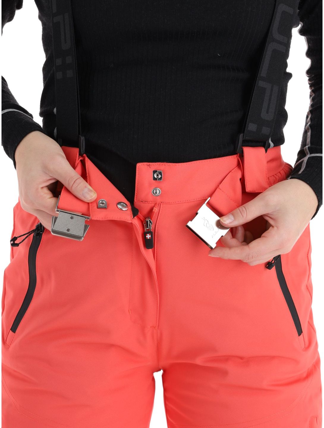 Aulp, Siera pantalon de ski femmes Grenadine rouge 