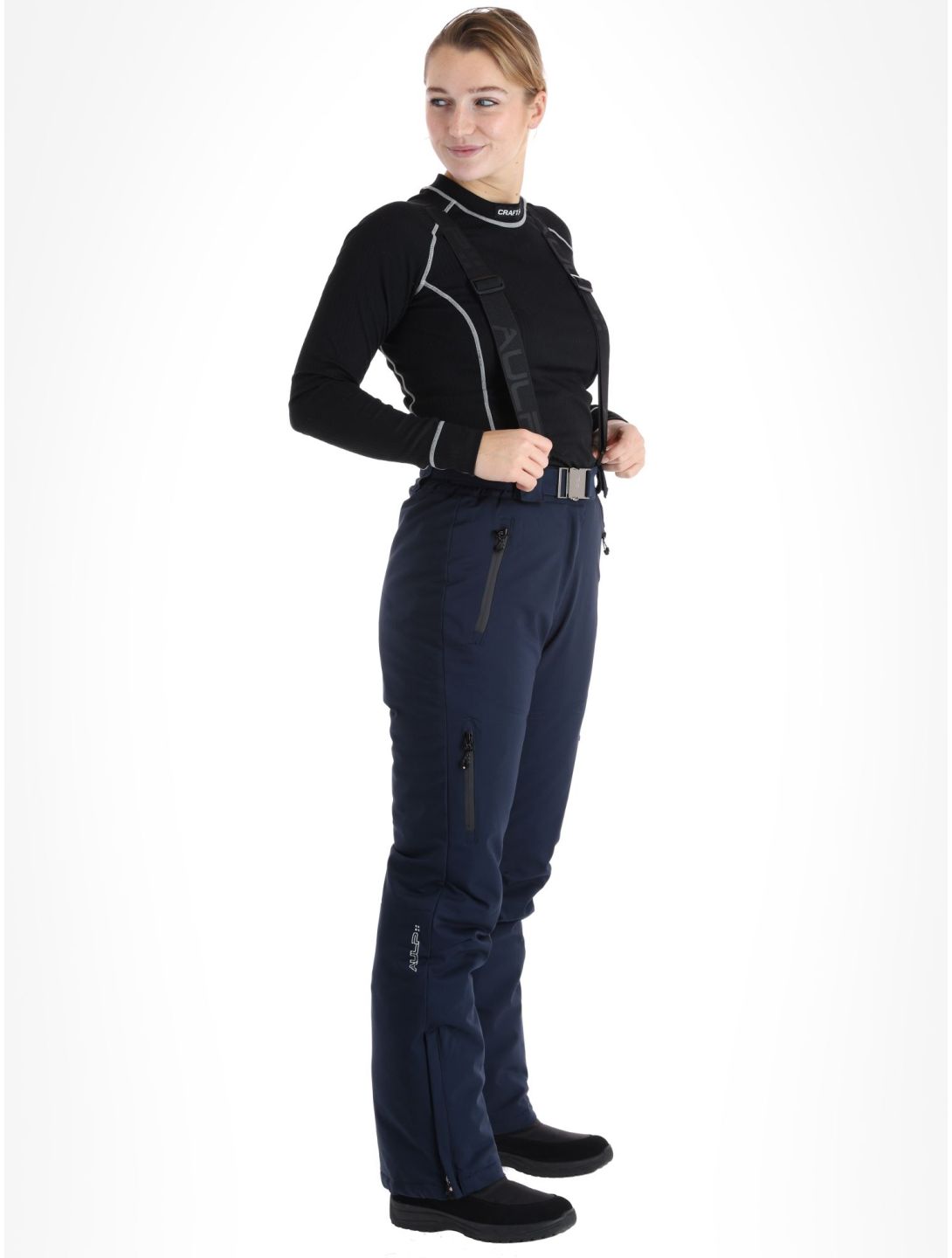 Aulp, Siera pantalon de ski femmes Navy bleu 