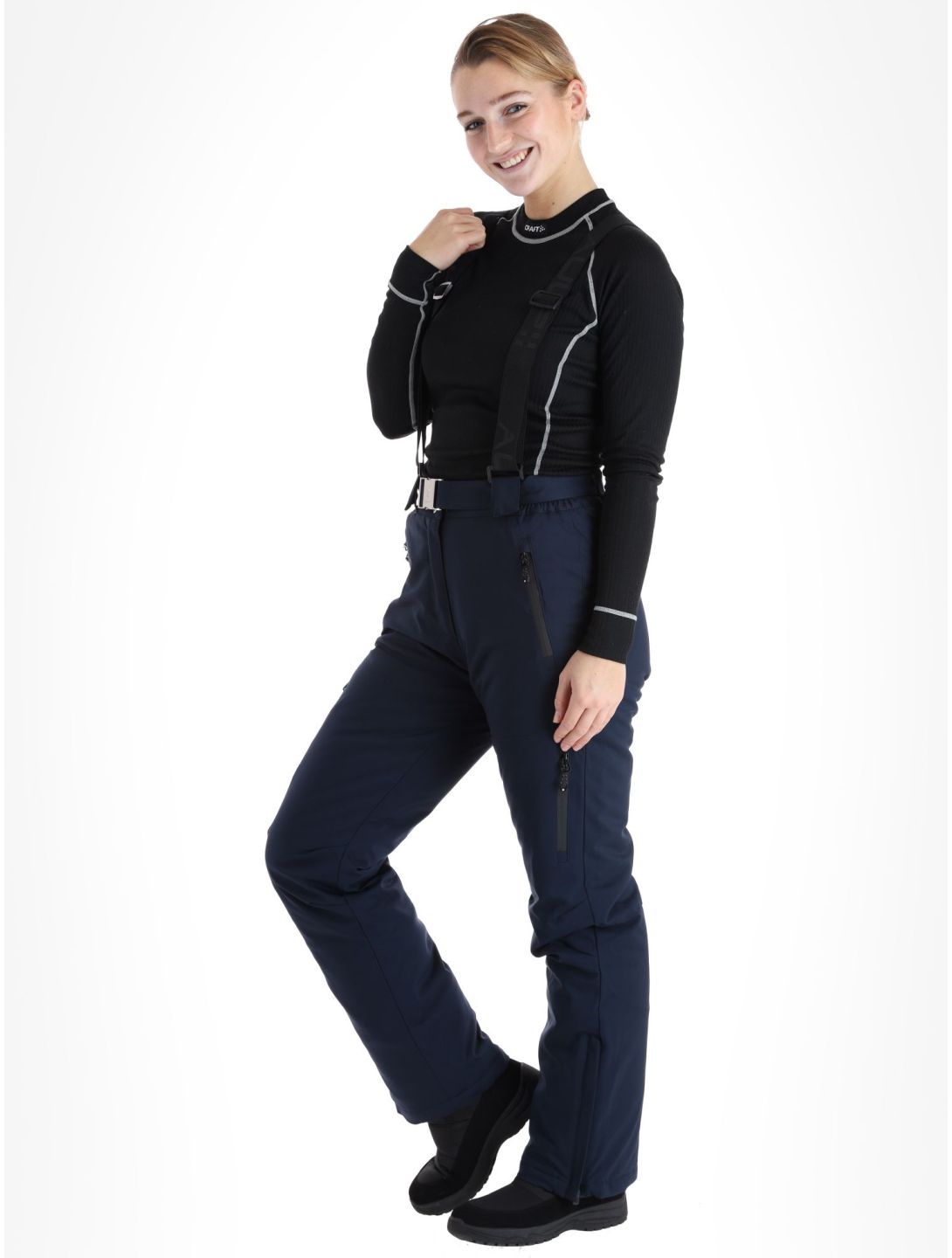 Aulp, Siera pantalon de ski femmes Navy bleu 