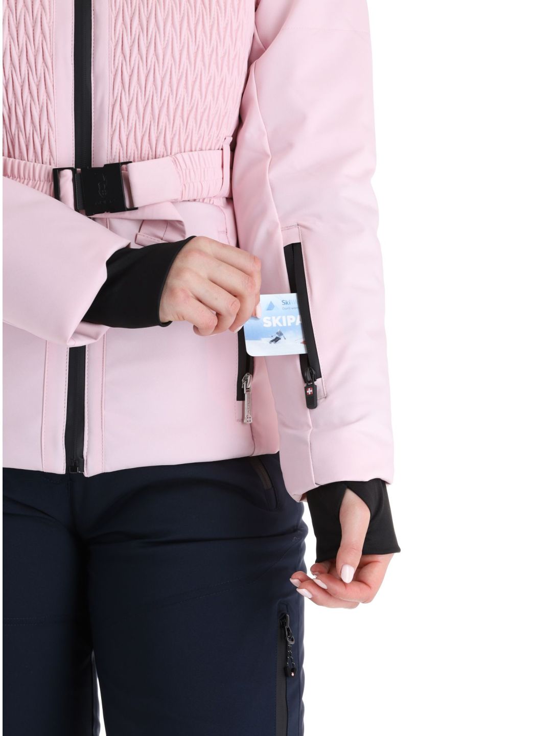 Aulp, Soena veste de ski femmes Powder Pink rose 