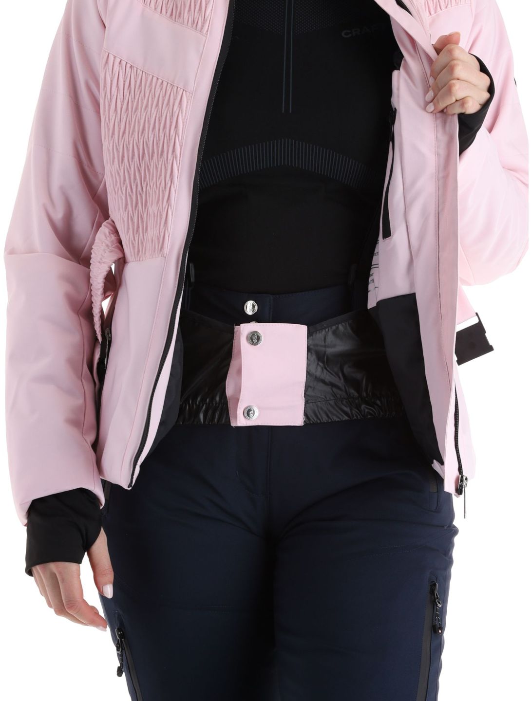 Aulp, Soena veste de ski femmes Powder Pink rose 