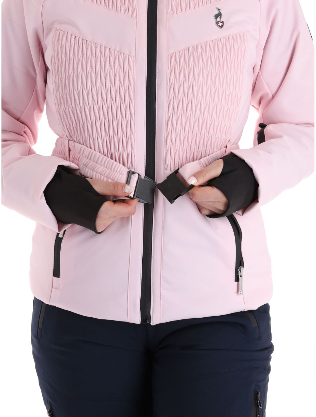 Aulp, Soena veste de ski femmes Powder Pink rose 