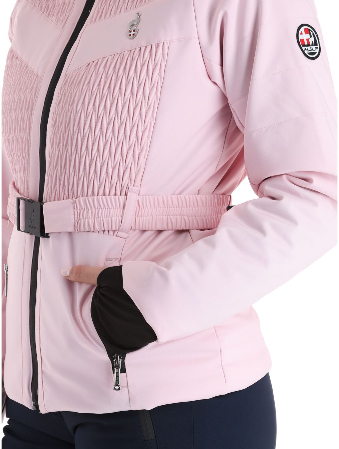 Aulp, Soena veste de ski femmes Powder Pink rose 