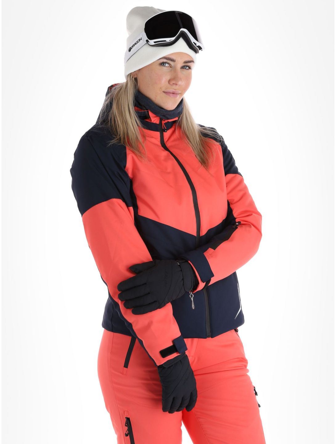 Aulp, Sofia veste de ski femmes Grenadine bleu, rouge 