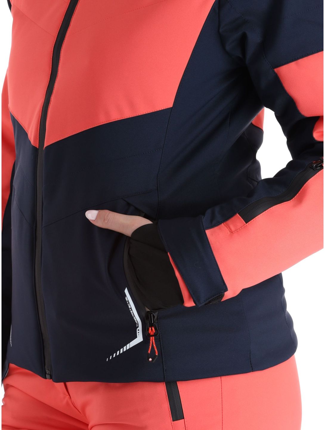 Aulp, Sofia veste de ski femmes Grenadine bleu, rouge 