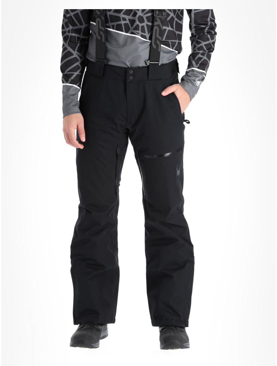 Spyder, Dare pantalon de ski hommes Black noir 