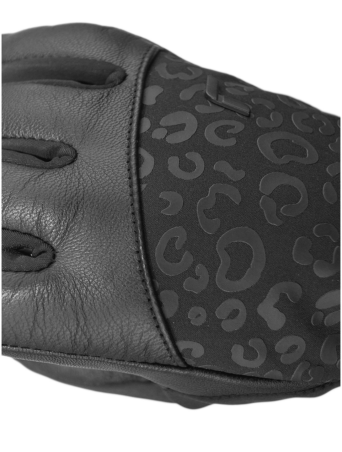 Reusch, Beatrix R-TEX® XT gants de ski femmes Black / Black Leopard noir 