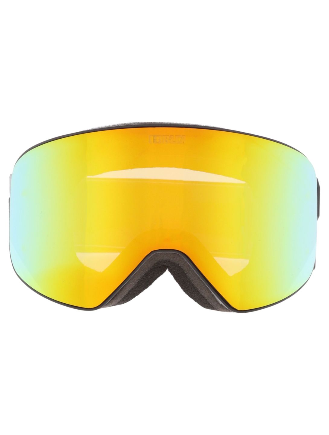 Bliz, Flow lunettes de ski unisexe Matte Black - Brown w Gold Multi noir 