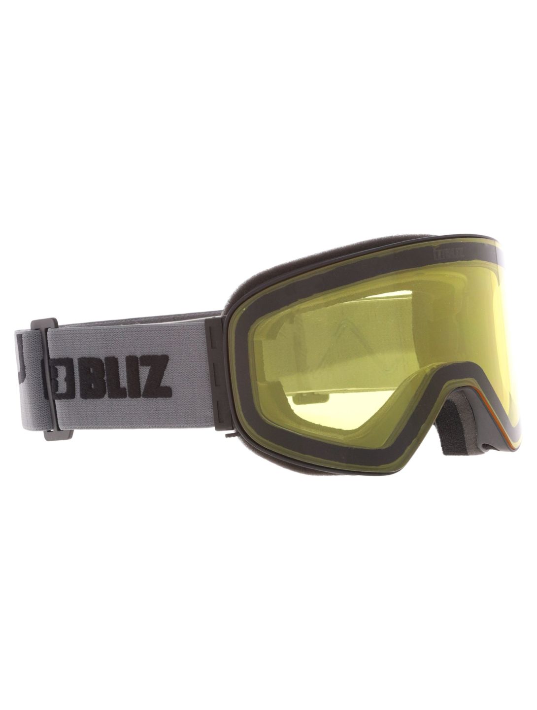 Bliz, Flow lunettes de ski unisexe Matte Black - Brown w Gold Multi noir 