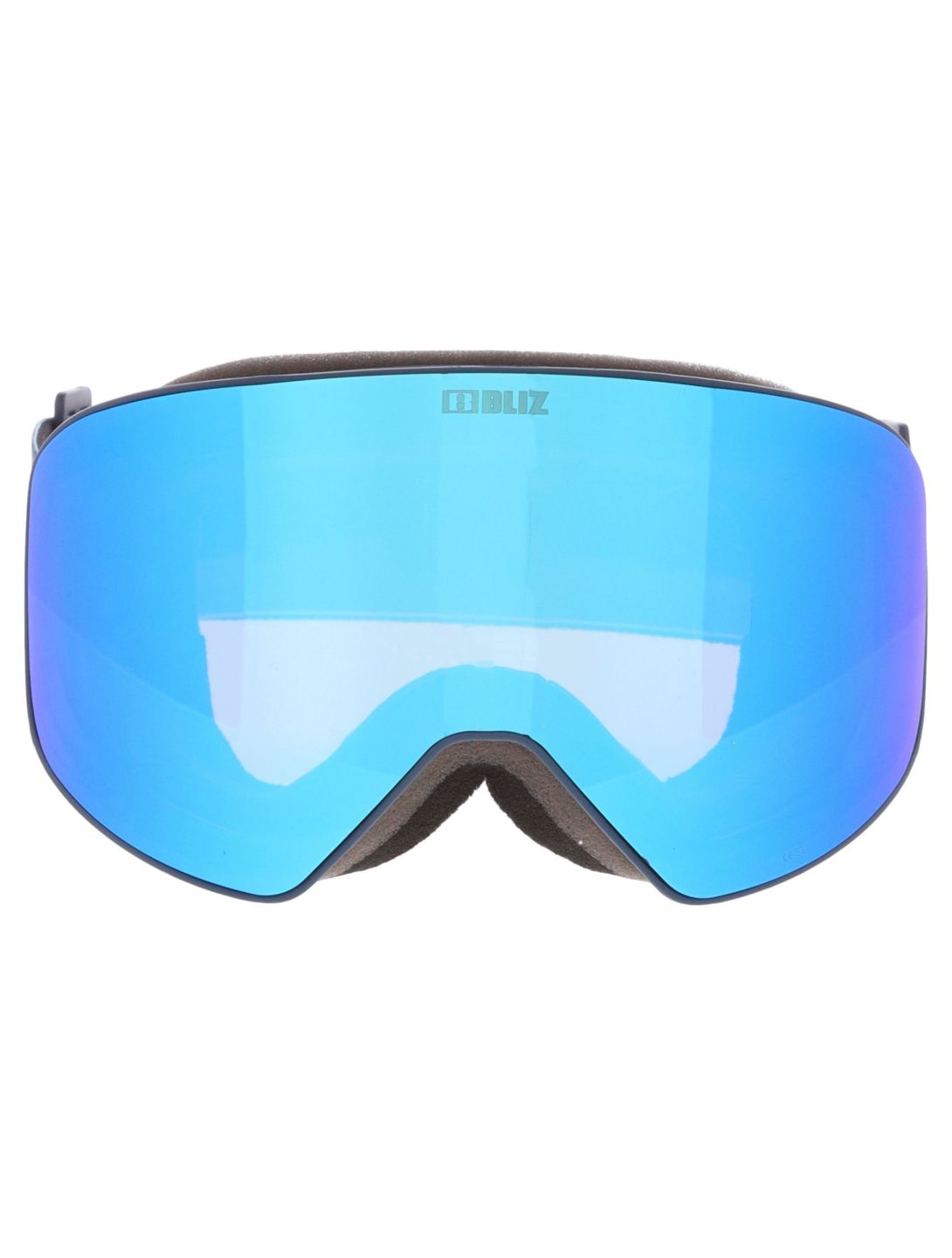 Bliz, Flow lunettes de ski unisexe Matte Blue - Brown w Blue Multi bleu 