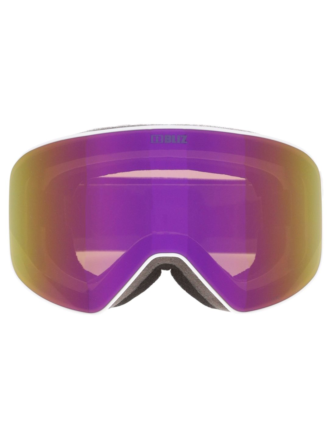 Bliz, Flow lunettes de ski unisexe Matte White - Brown w Pink Multi blanc 