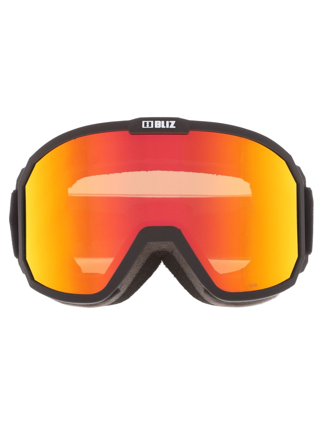 Bliz, Rave lunettes de ski unisexe Matte Black - Brown w Red Multi noir 