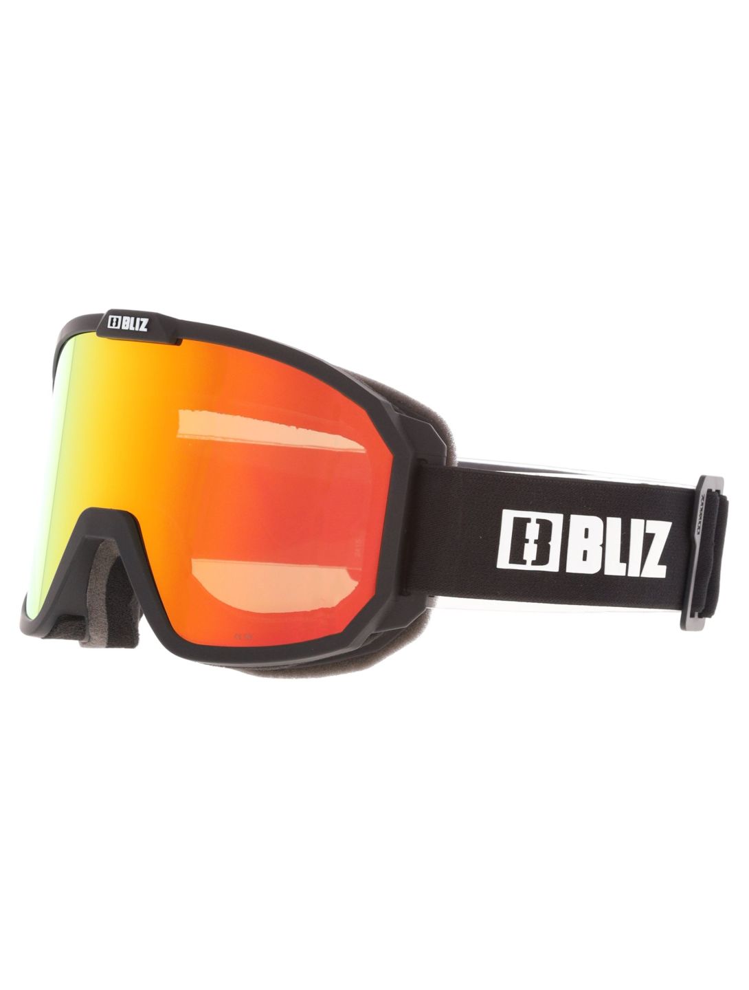 Bliz, Rave lunettes de ski unisexe Matte Black - Brown w Red Multi noir 