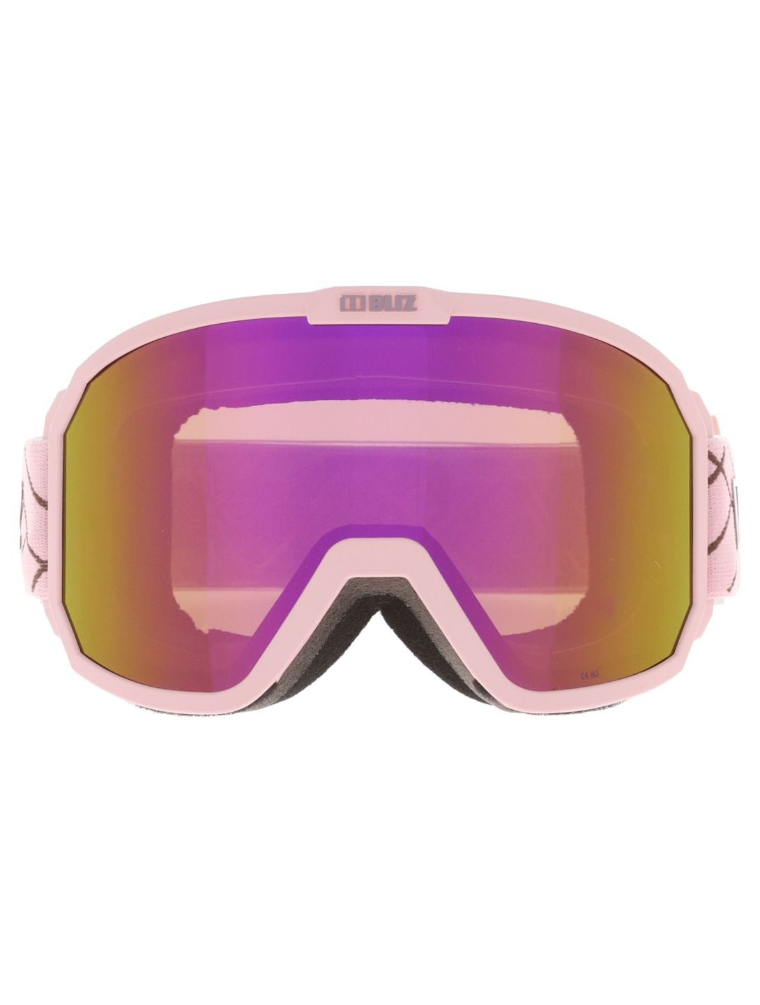 Bliz, Rave lunettes de ski unisexe Matte Pink - Brown with Pink Multi rose 