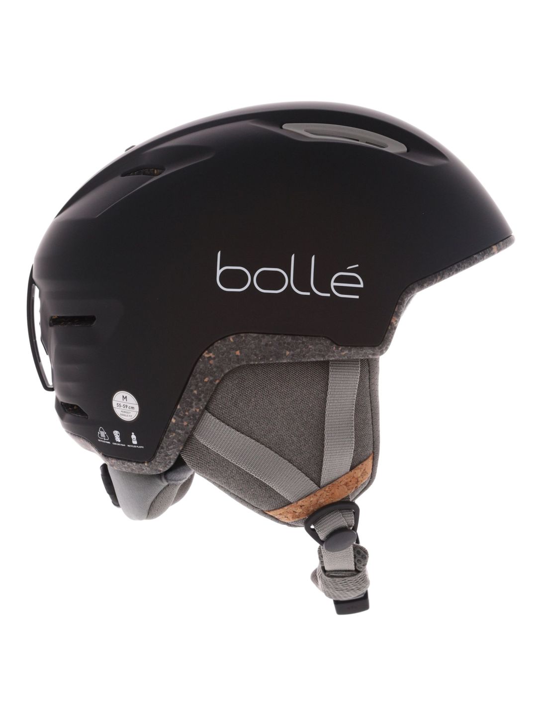 Bollé, Eco Atmos casque de ski unisexe Black Matte noir 