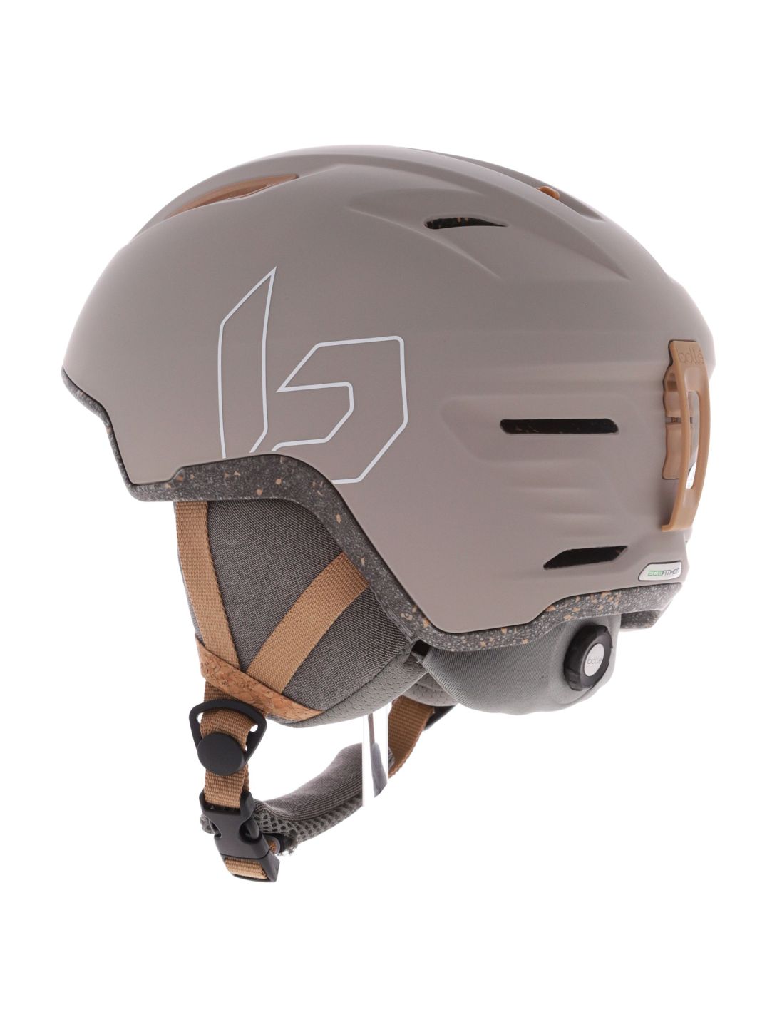 Bollé, Eco Atmos casque de ski unisexe Oatmeal Matte beige 