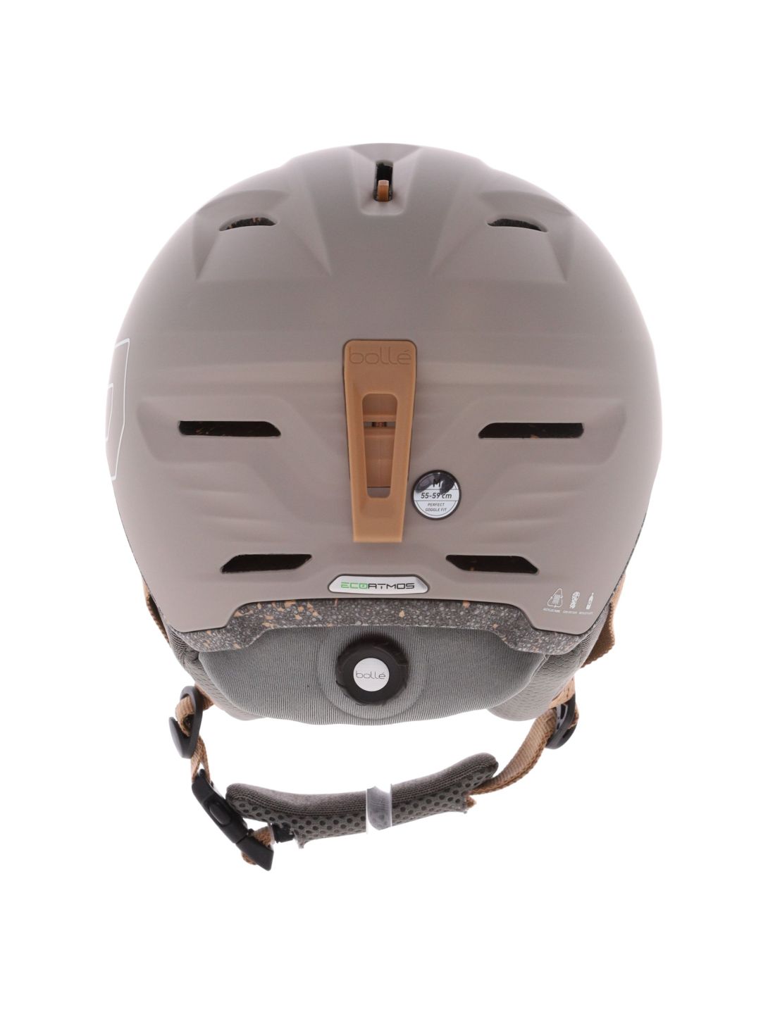 Bollé, Eco Atmos casque de ski unisexe Oatmeal Matte beige 