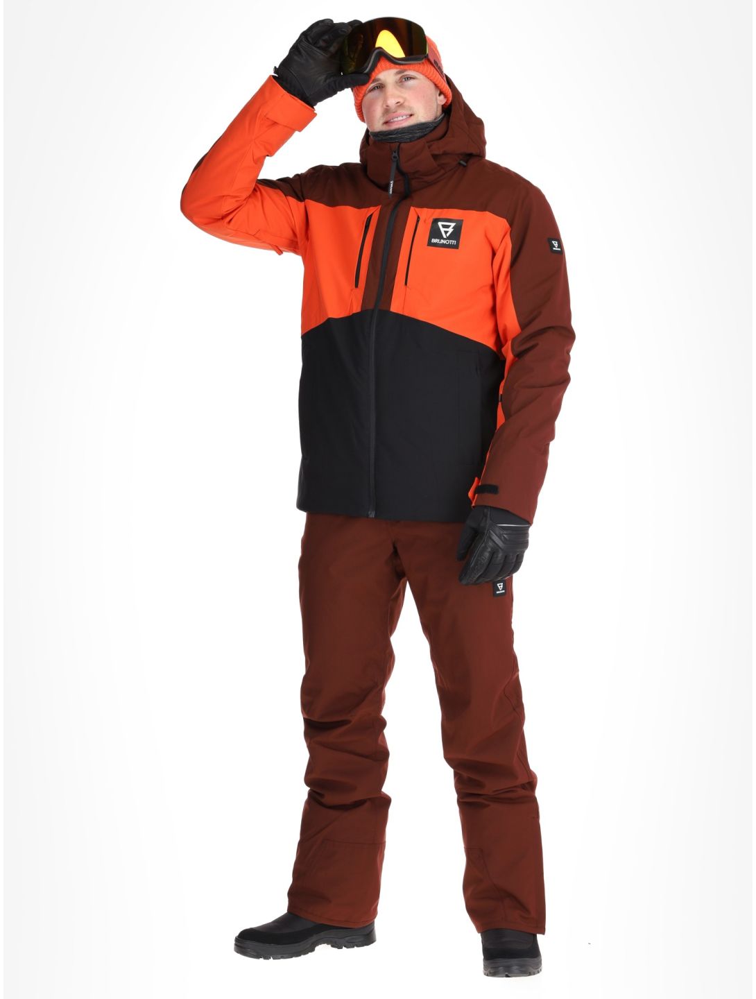 Brunotti, Aratin veste de ski hommes Port rouge 