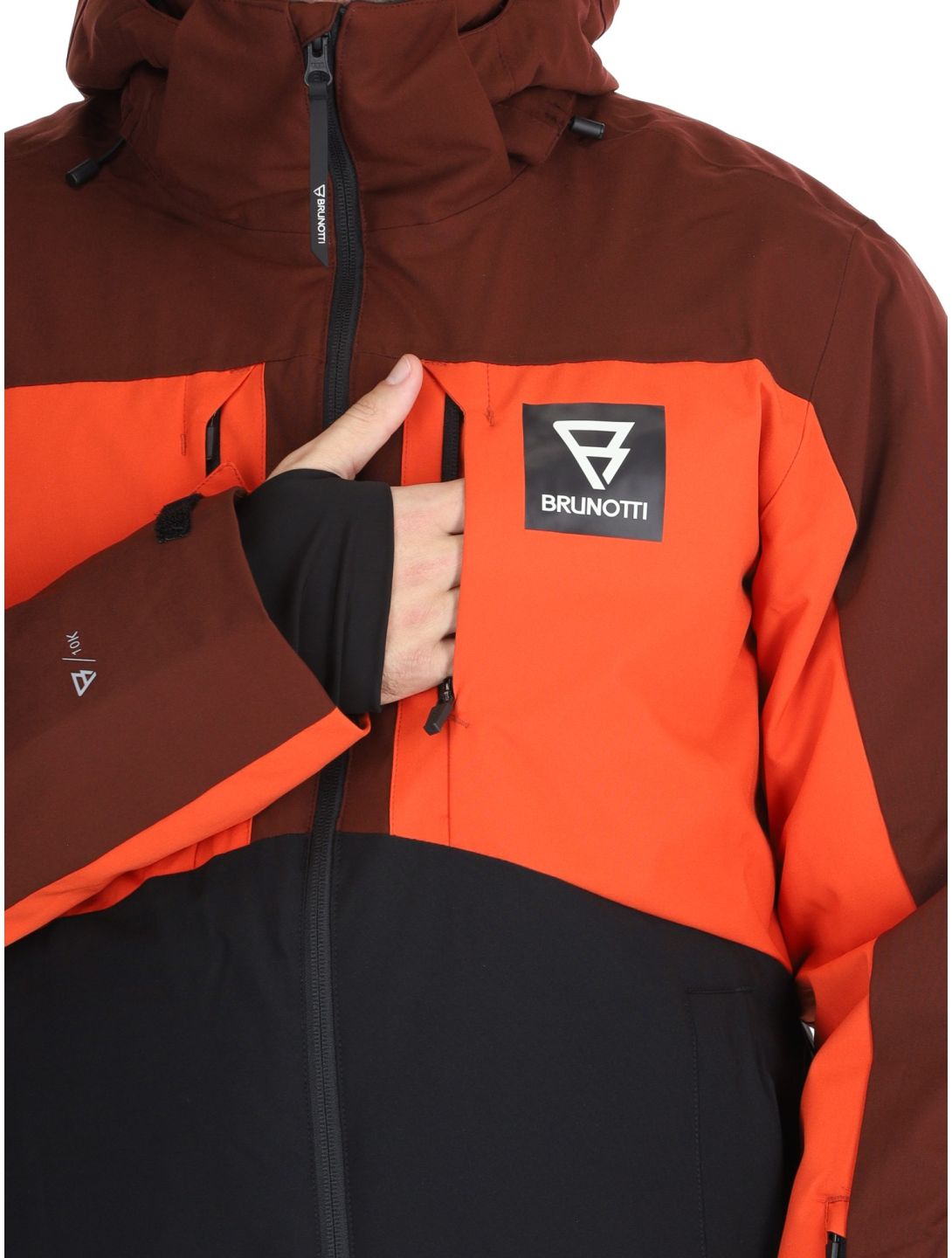 Brunotti, Aratin veste de ski hommes Port rouge 