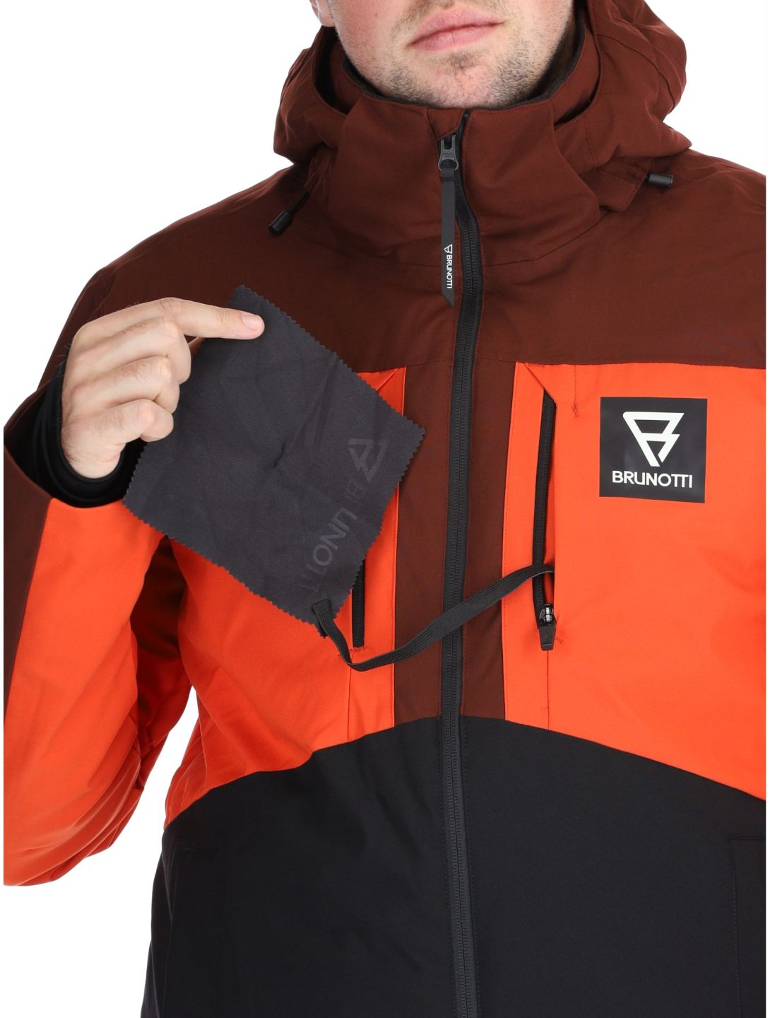 Brunotti, Aratin veste de ski hommes Port rouge 