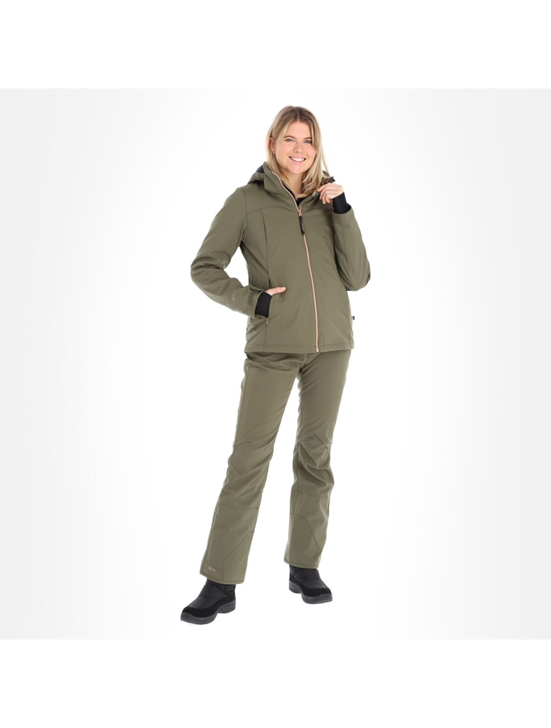 Brunotti, Aries Women Softshelljacket veste de ski softshell femmes sprout vert 