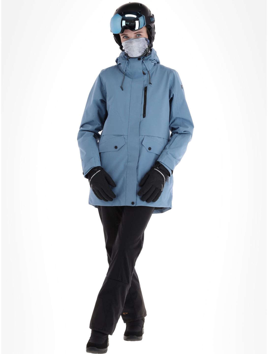 Brunotti, Bombini veste de ski femmes Steel Blue bleu 