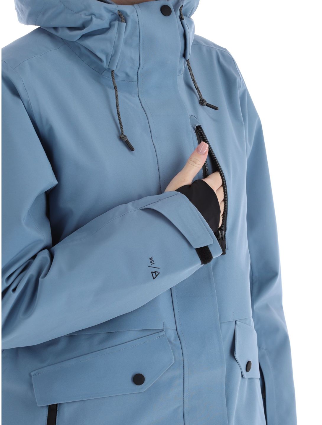 Brunotti, Bombini veste de ski femmes Steel Blue bleu 