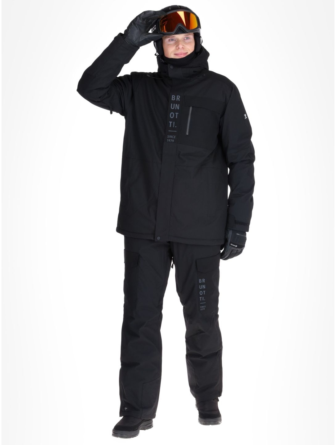 Brunotti, Boyd veste de ski hommes Black noir 