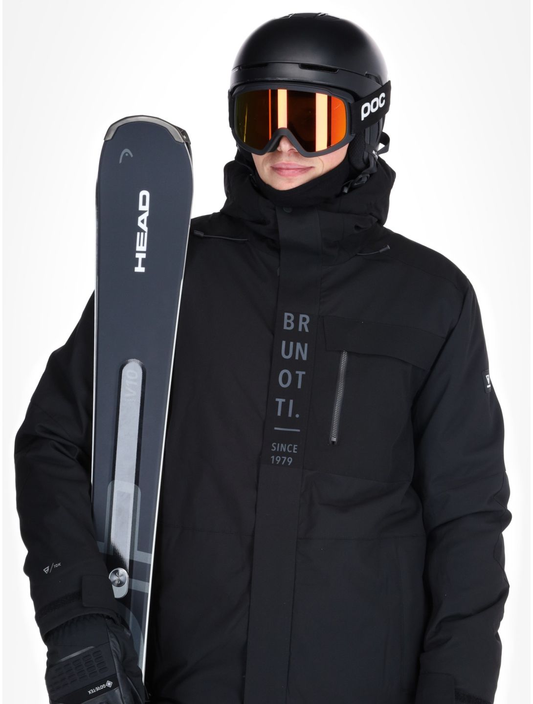 Brunotti, Boyd veste de ski hommes Black noir 