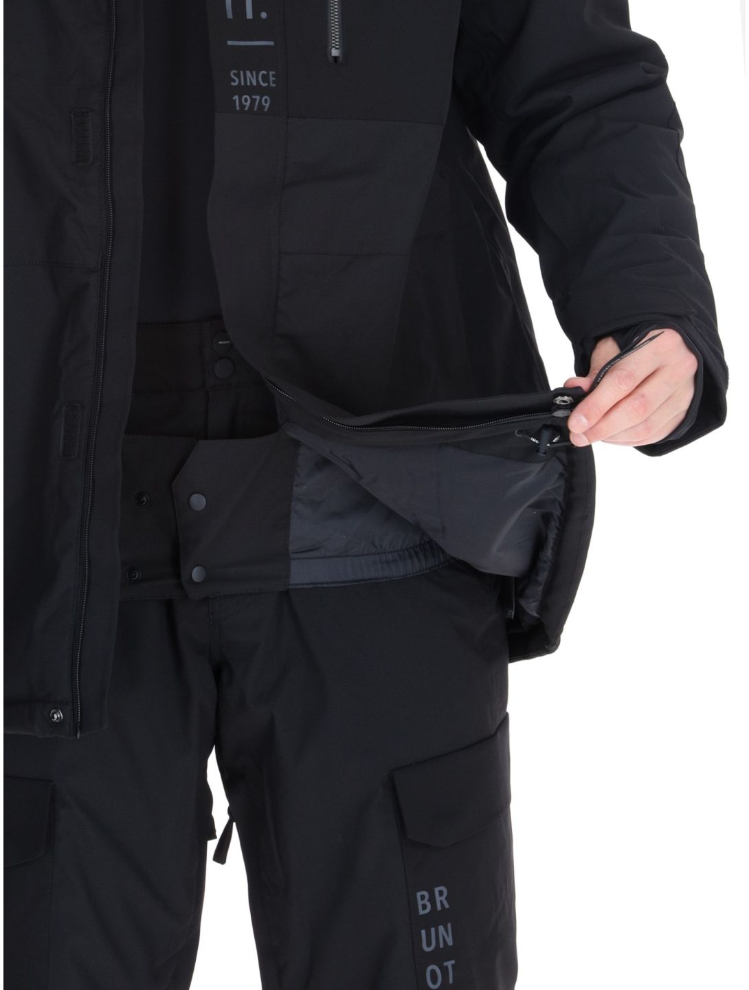 Brunotti, Boyd veste de ski hommes Black noir 