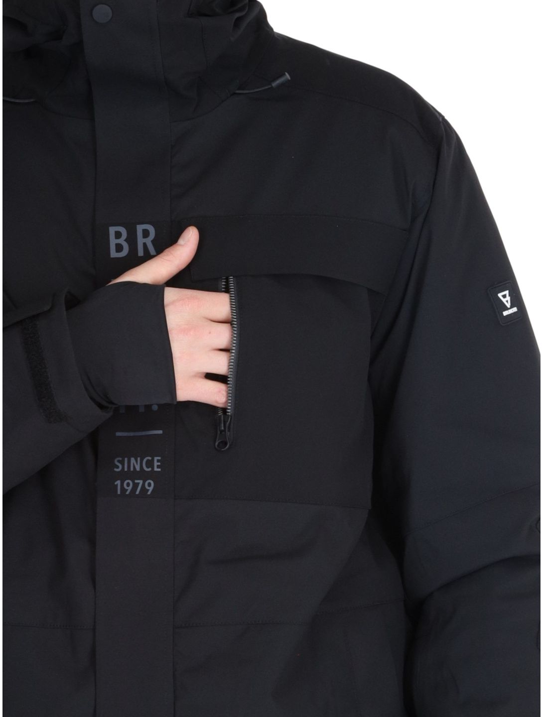 Brunotti, Boyd veste de ski hommes Black noir 