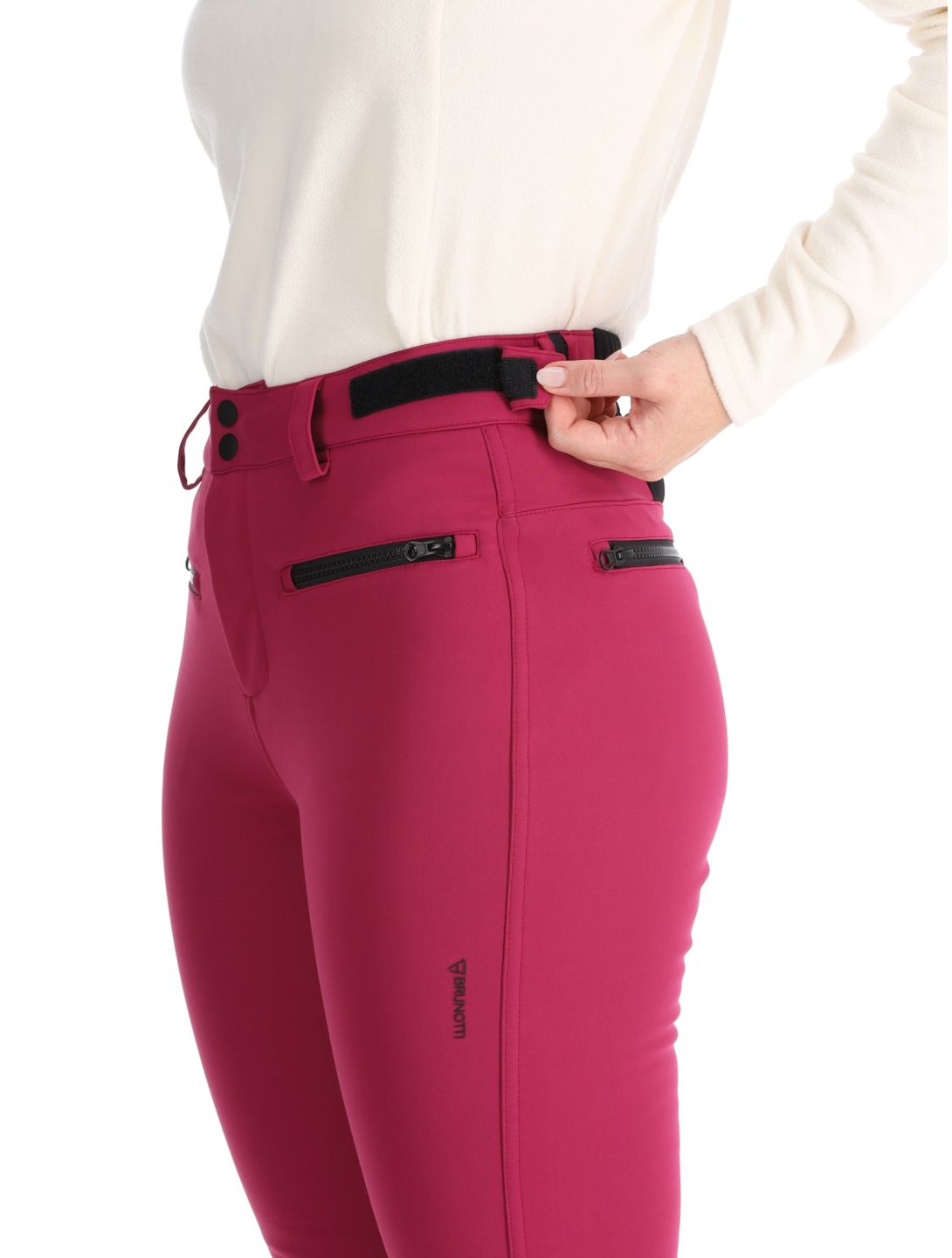 Brunotti, Coldlake pantalon de ski en softshell femmes Fuchsia violet 