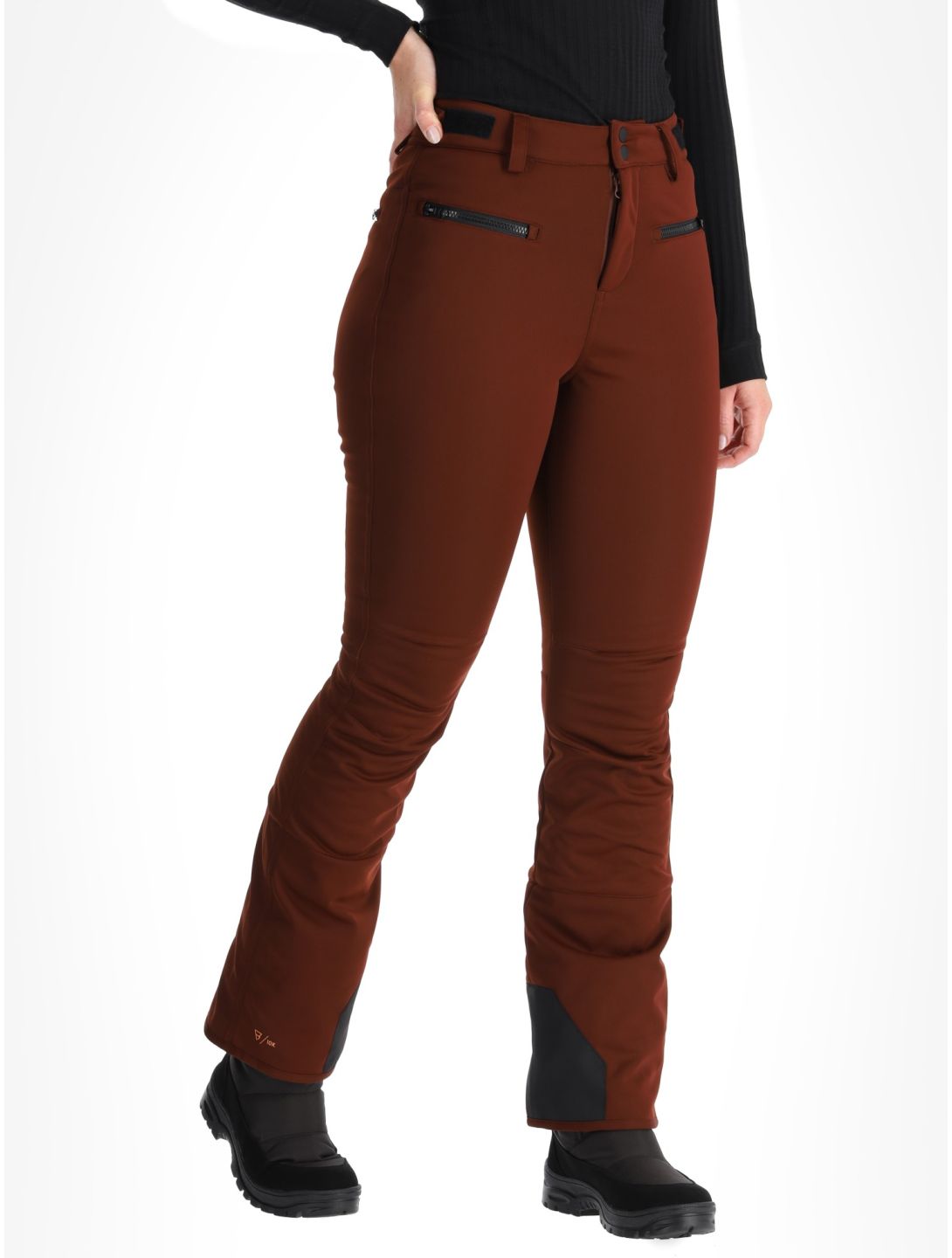 Brunotti, Coldlake pantalon de ski en softshell femmes Port rouge 