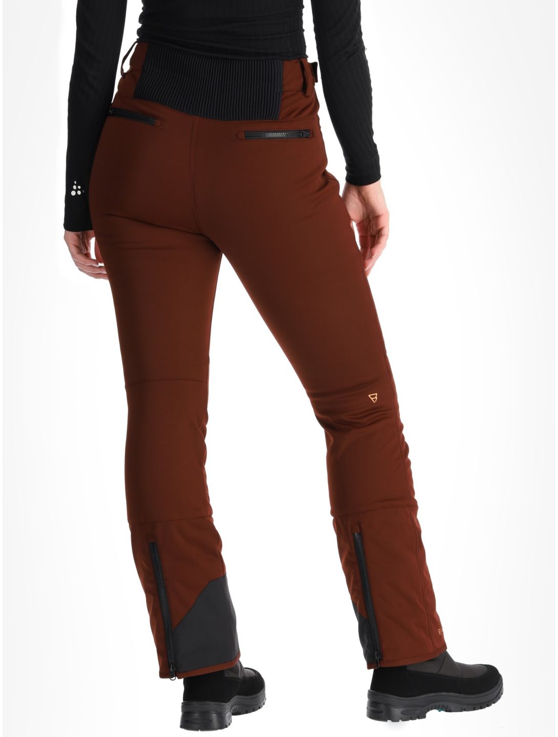 Brunotti, Coldlake pantalon de ski en softshell femmes Port rouge 