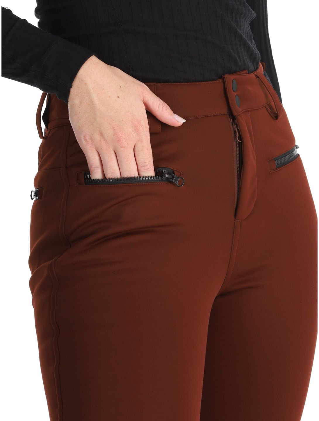 Brunotti, Coldlake pantalon de ski en softshell femmes Port rouge 