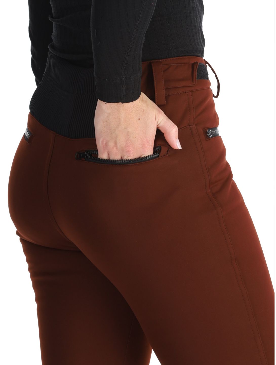 Brunotti, Coldlake pantalon de ski en softshell femmes Port rouge 