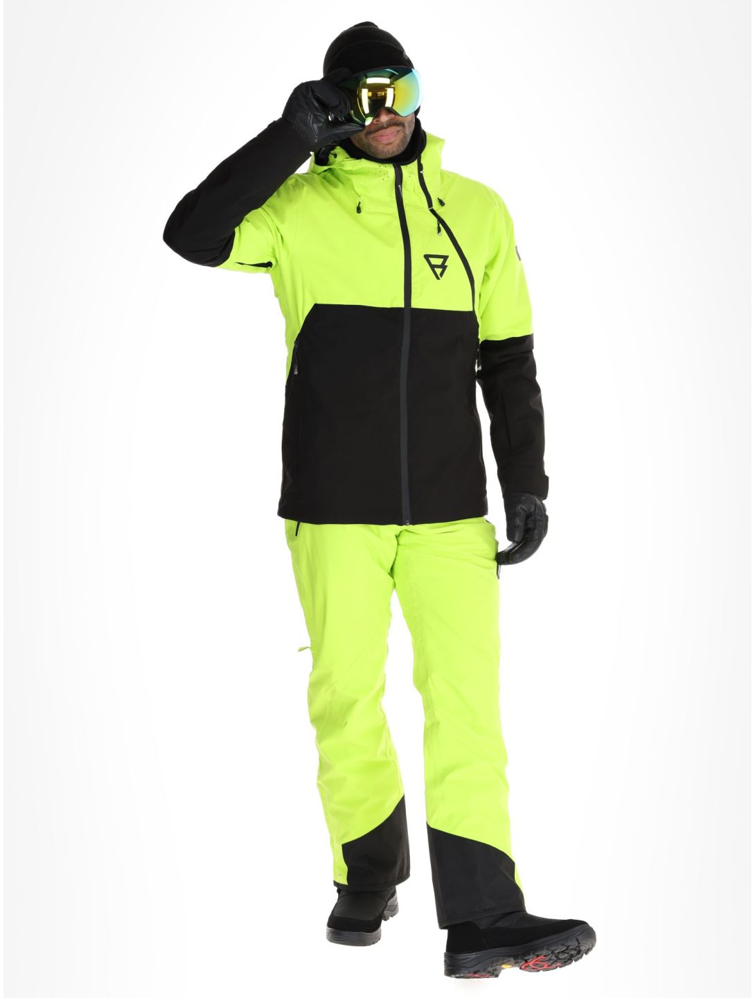 Brunotti, Curtis veste de ski hommes Electric vert 