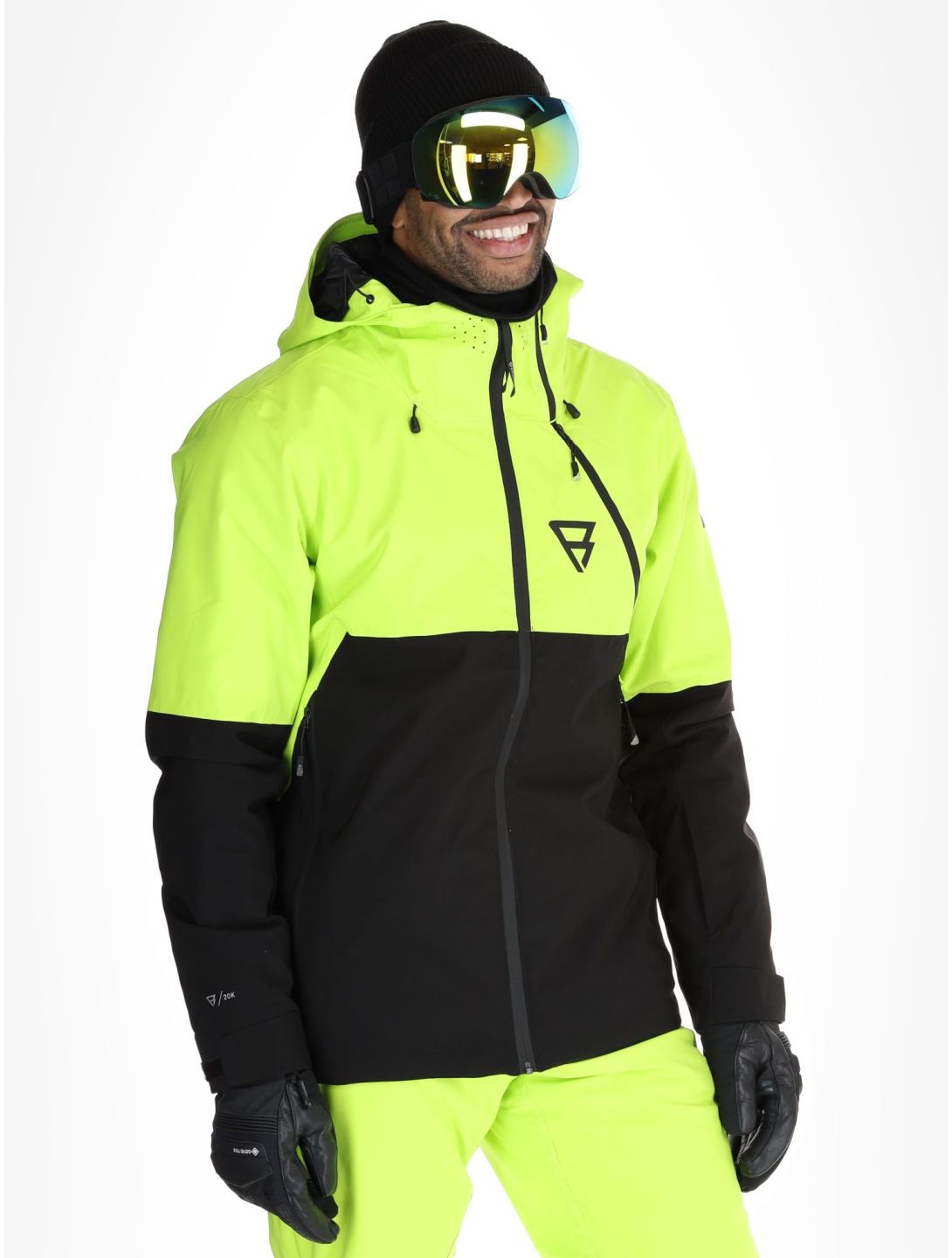 Brunotti, Curtis veste de ski hommes Electric vert 