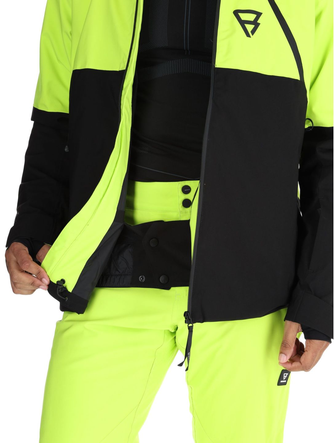 Brunotti, Curtis veste de ski hommes Electric vert 