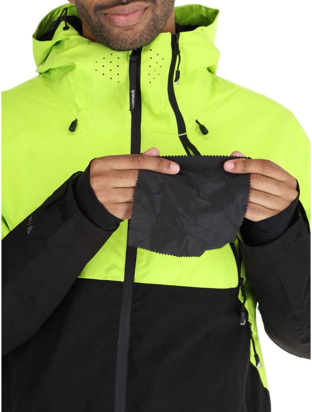 Brunotti, Curtis veste de ski hommes Electric vert 