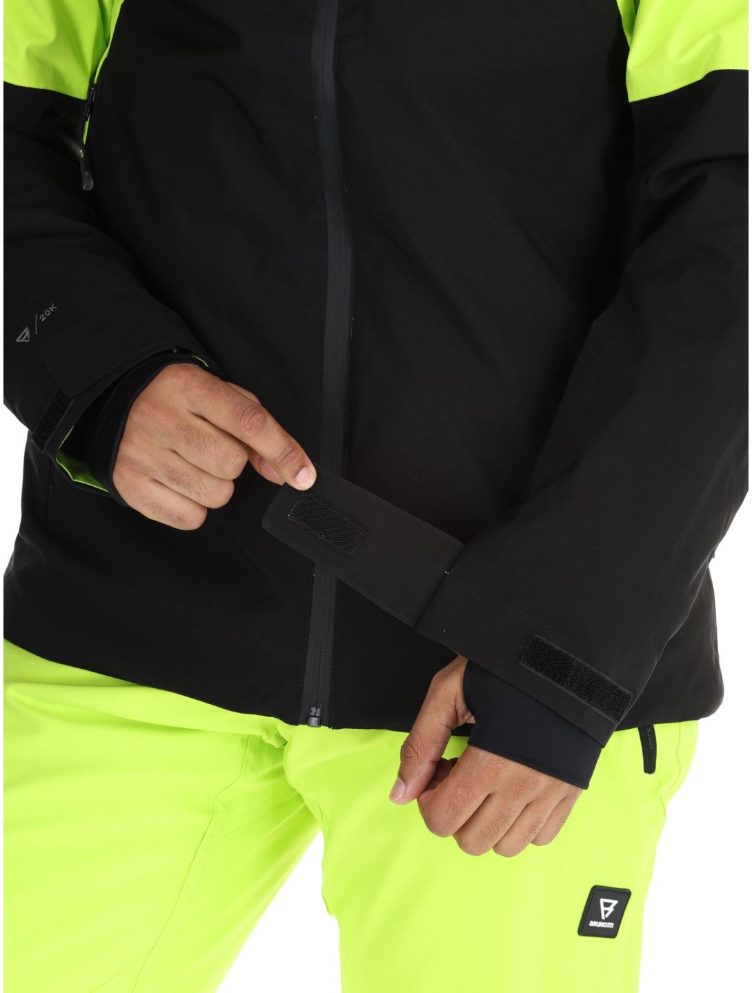 Brunotti, Curtis veste de ski hommes Electric vert 