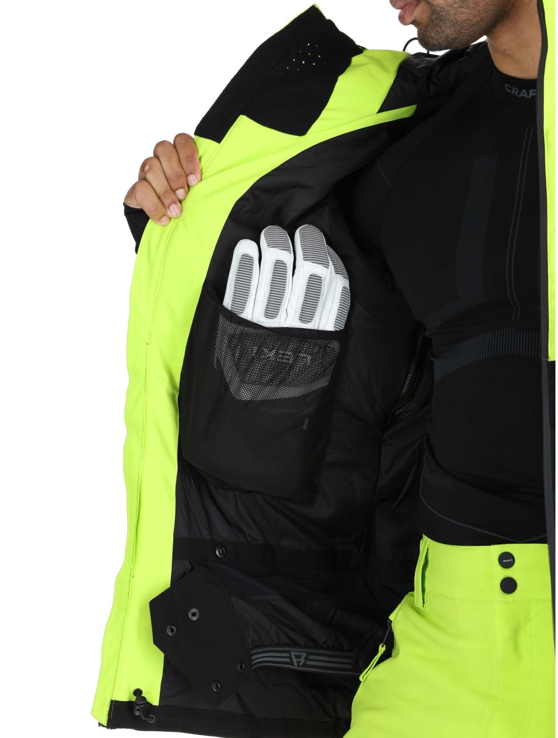 Brunotti, Curtis veste de ski hommes Electric vert 