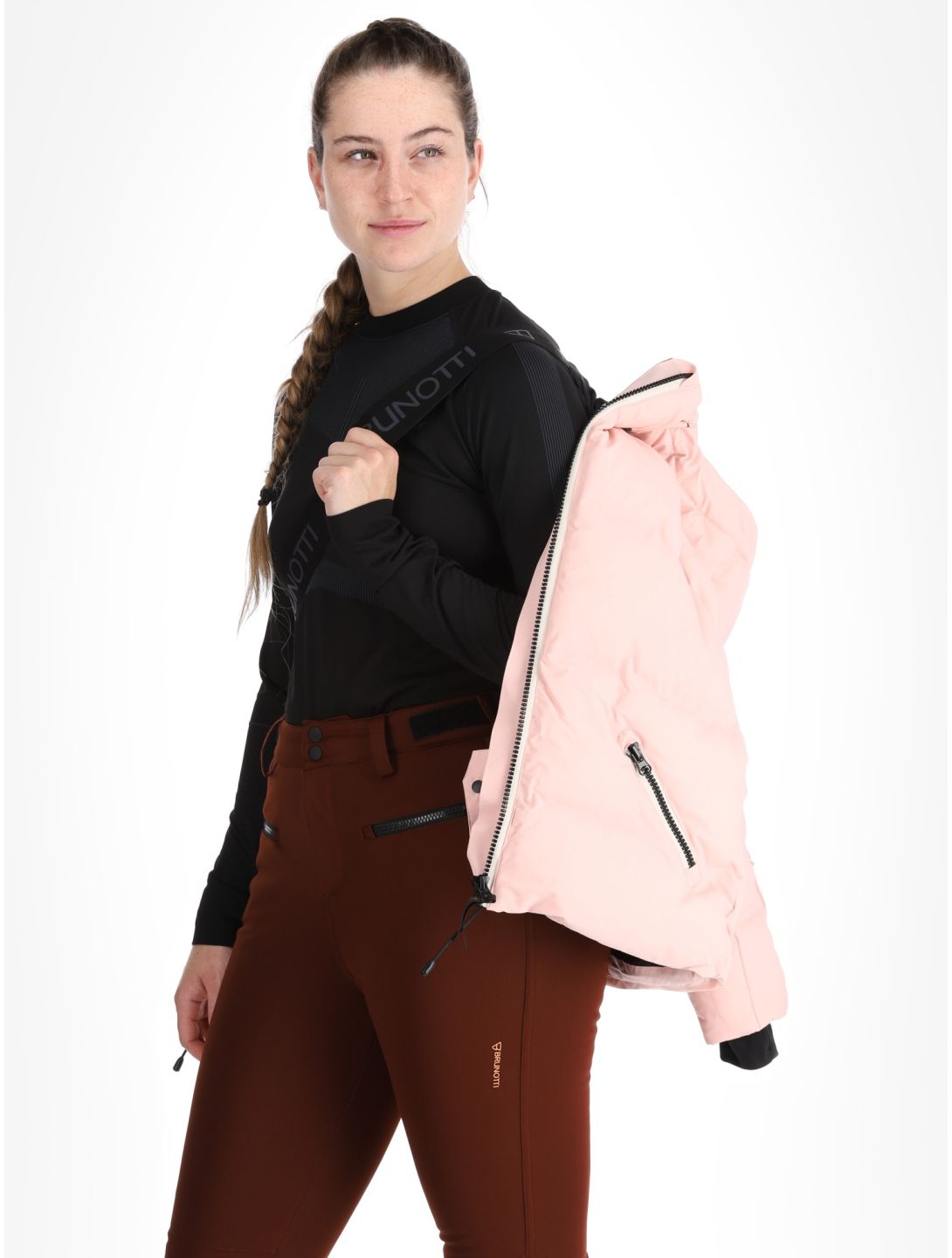 Brunotti, Cypress veste de ski femmes Soft Pink rose 