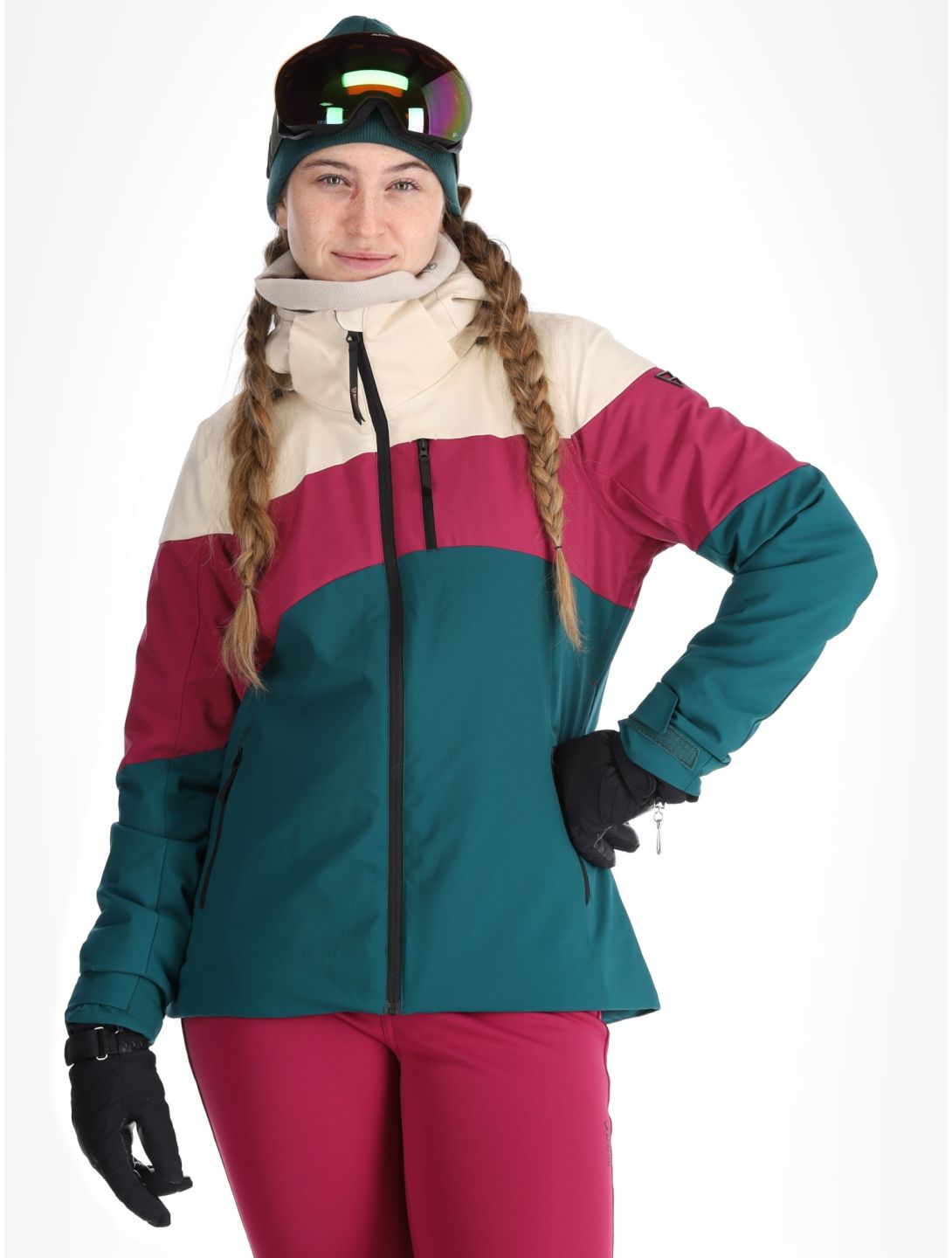 Brunotti, Fastonia veste de ski femmes Evergreen vert 