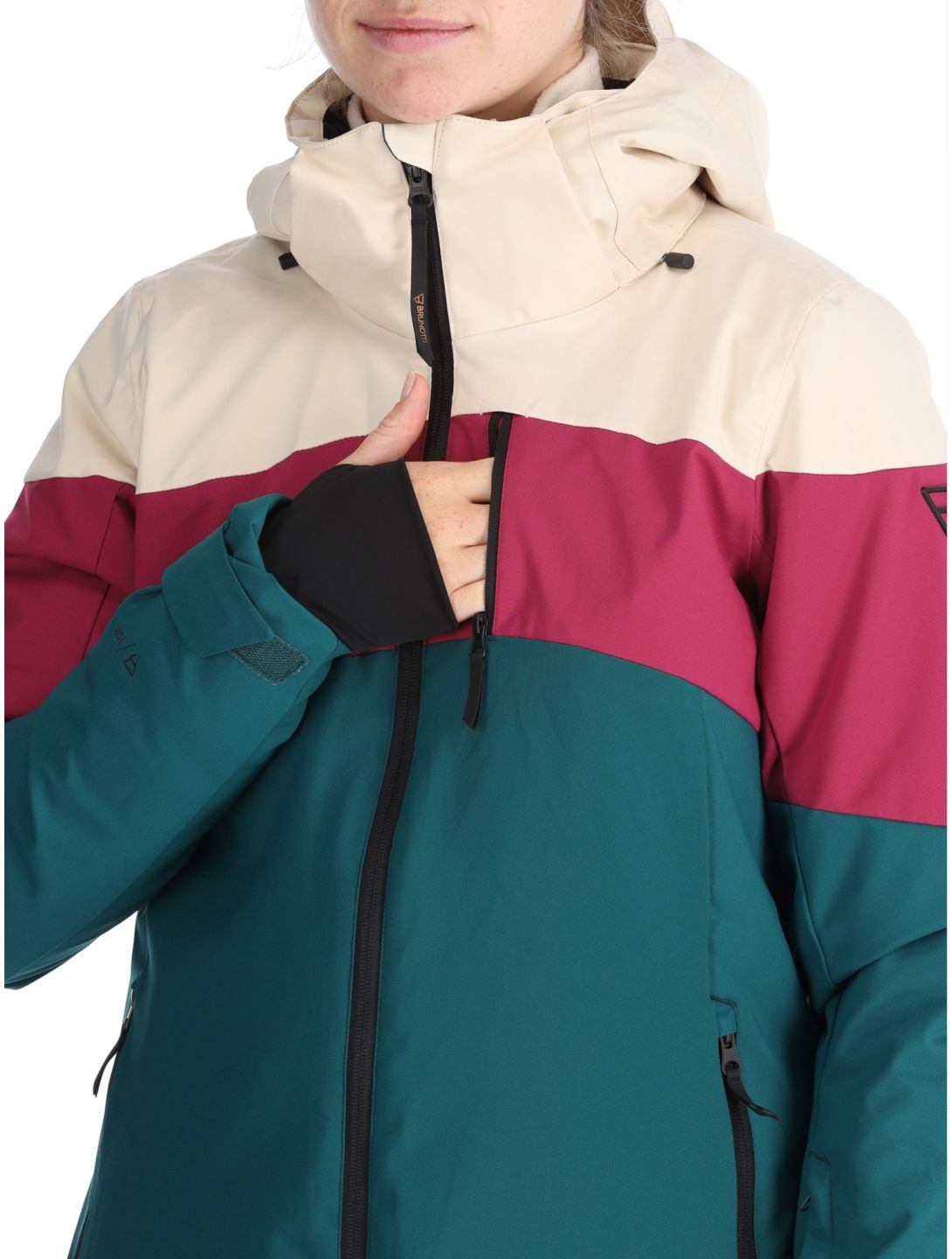 Brunotti, Fastonia veste de ski femmes Evergreen vert 