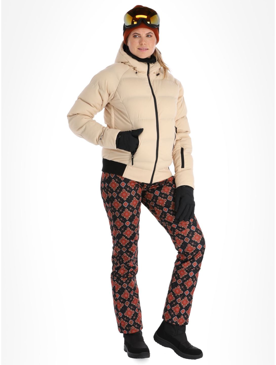 Brunotti, Firecrown veste de ski femmes Canvas beige 